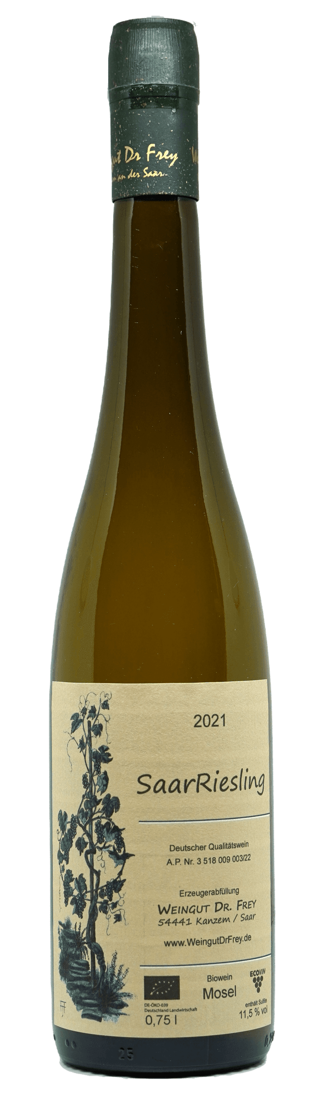 Dr. Frey - Saar Riesling Halbtrocken 2021