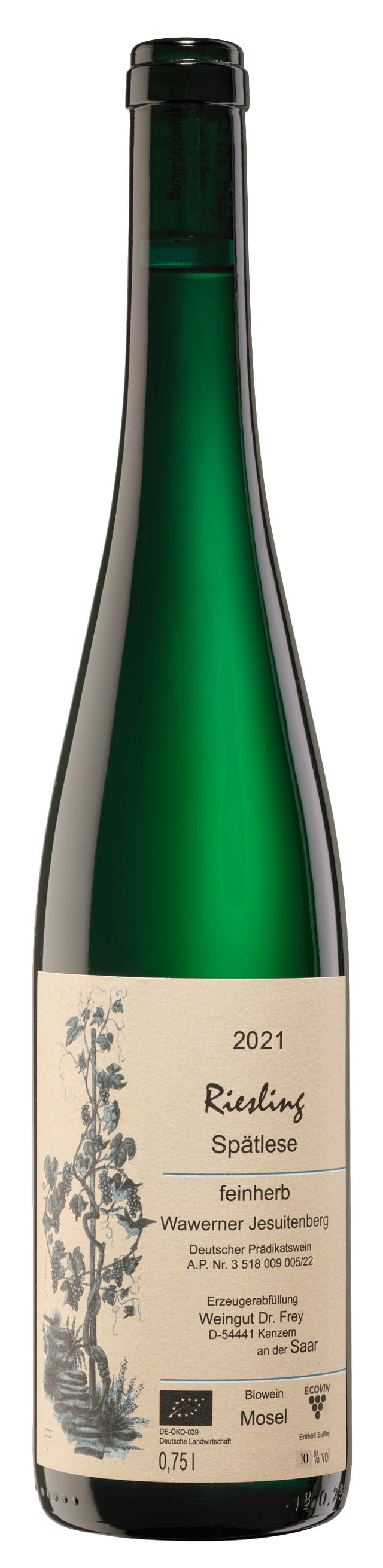 Dr. Frey - Riesling Wawerner Jesuitenberg Spätlese Feinherb 2021