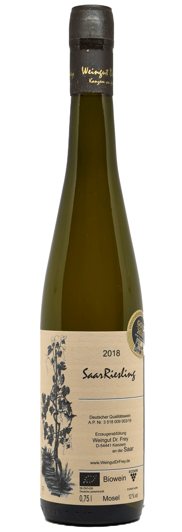 Dr. Frey - Saar Riesling Halbtrocken 2018