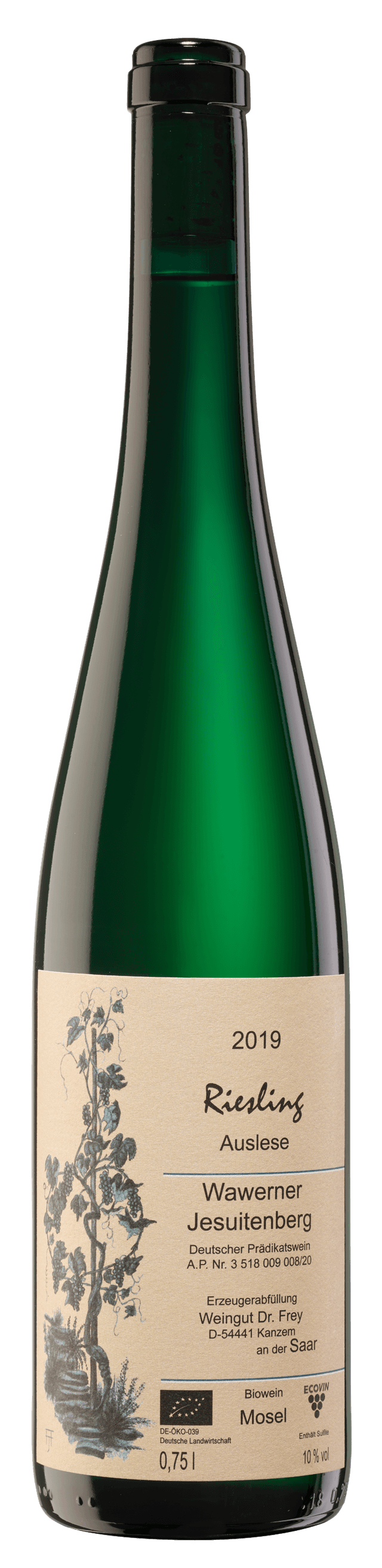 Dr. Frey - Riesling Wawerner Jesuitenberg Auslese 2019
