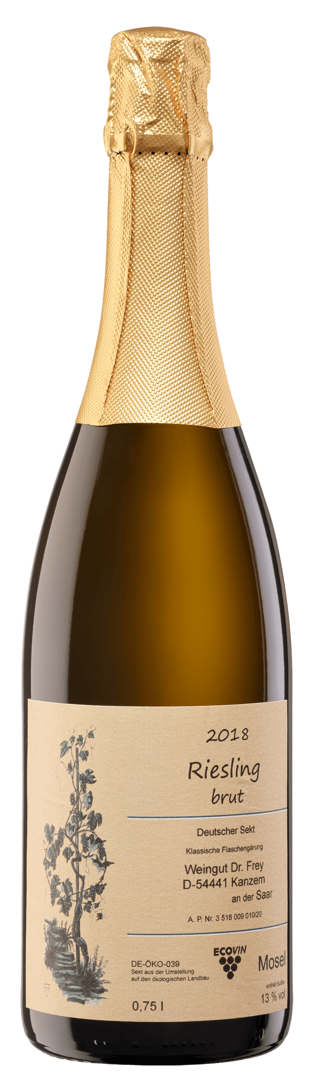 Dr. Frey - Riesling Sekt 2018 Brut